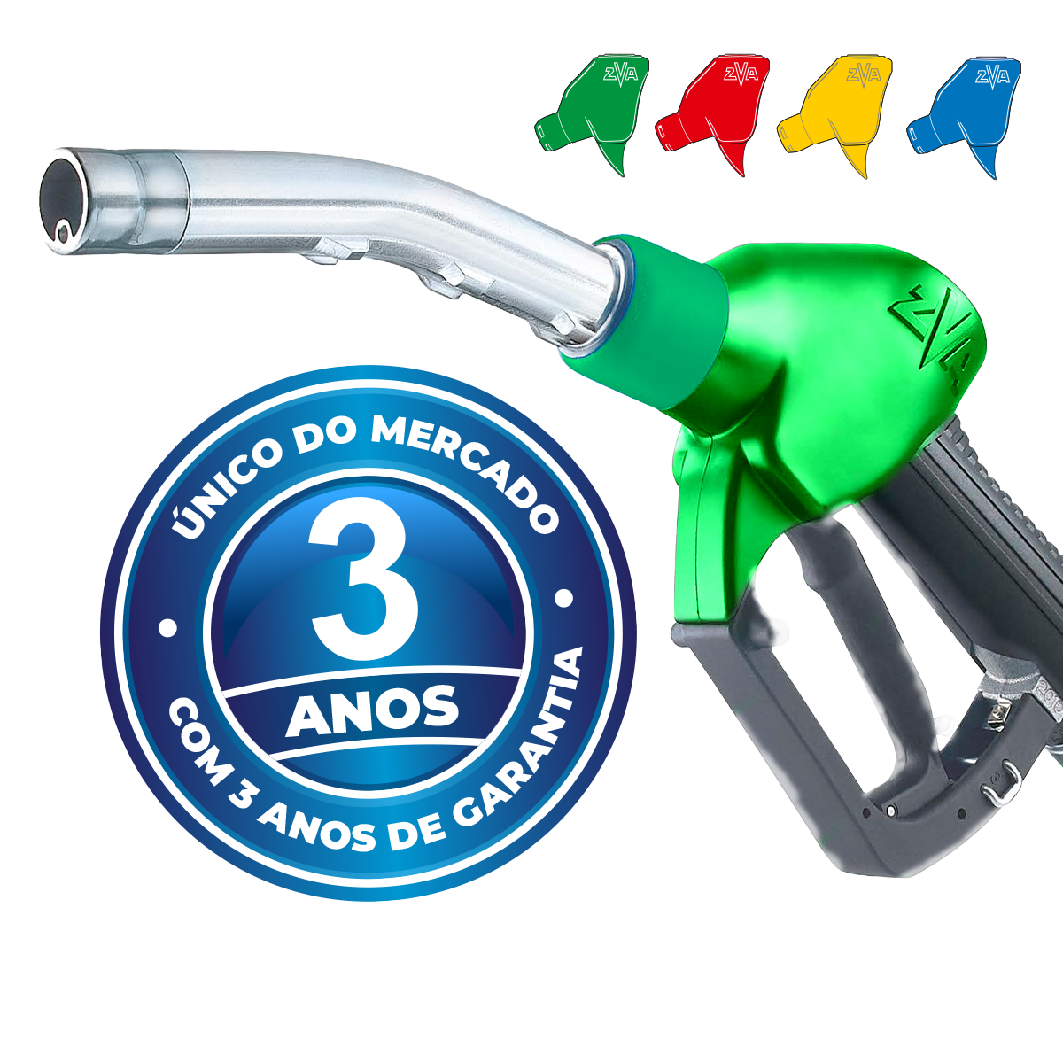 Bico Automotivo Automático 3/4pol - ZVA SL 2 ELAFLEX – VERDE